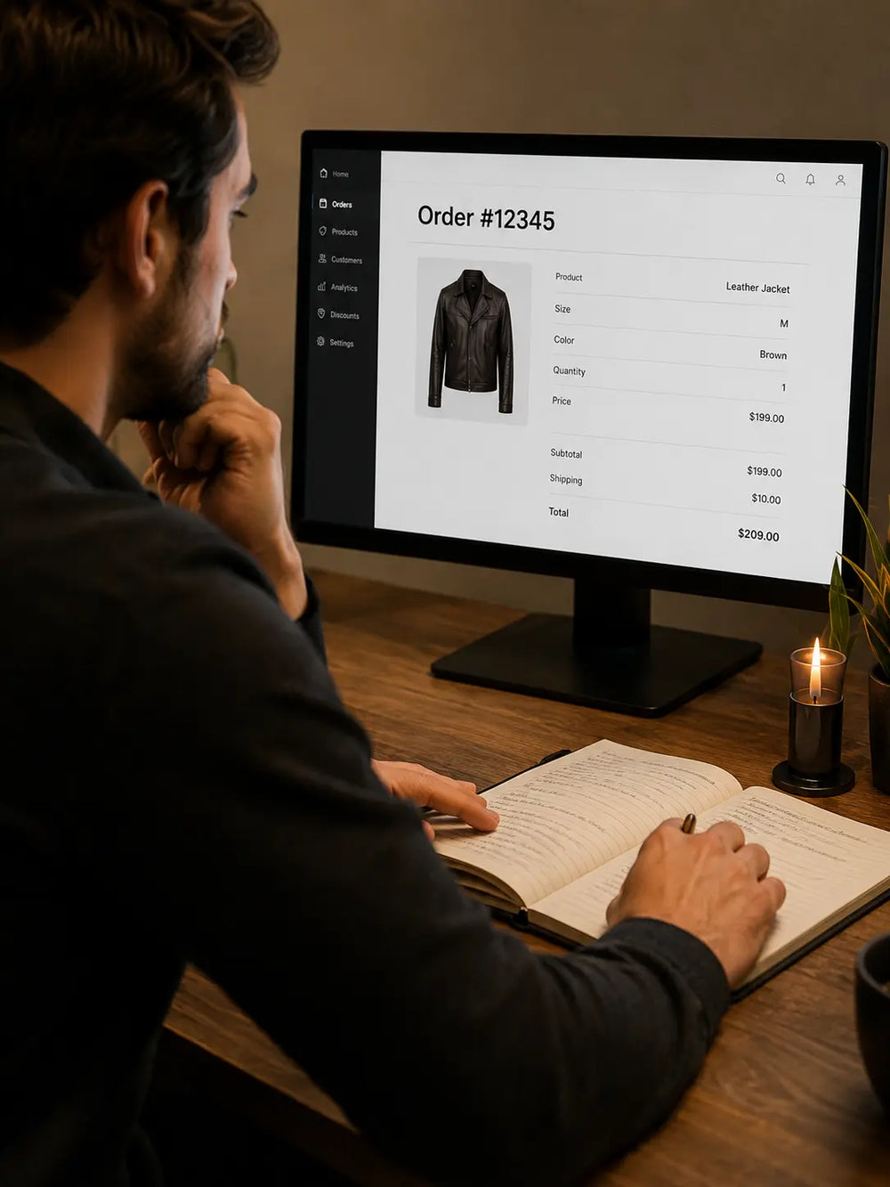 Jacket Aura order review