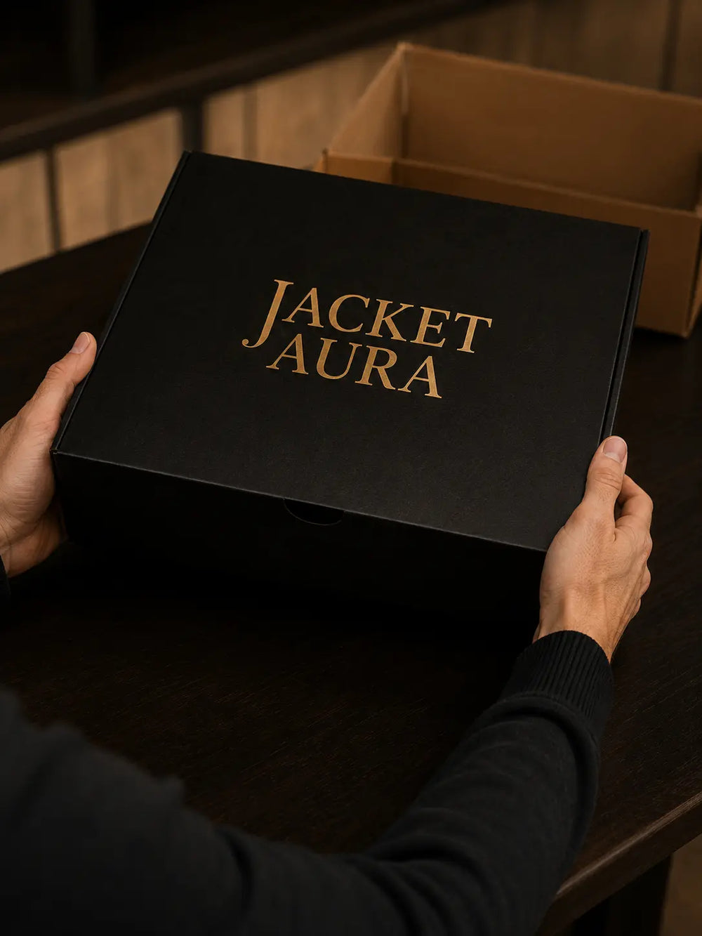Jacket Aura packing process