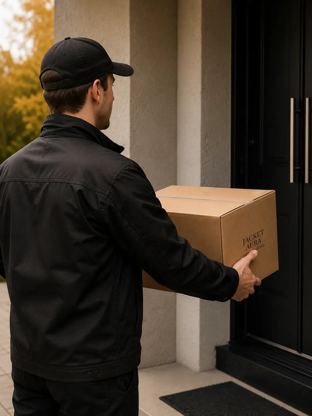 Jacket Aura out for delivery